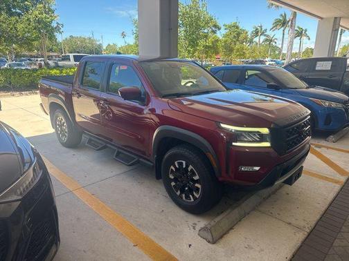 Cardinal Red Tricoat 2022 Nissan Frontier PRO-4X