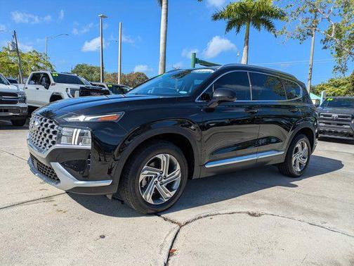 Twilight Black 2022 Hyundai SANTA FE SEL 2.4