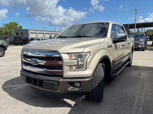 WHITE GOLD 2017 Ford F-150 Lariat