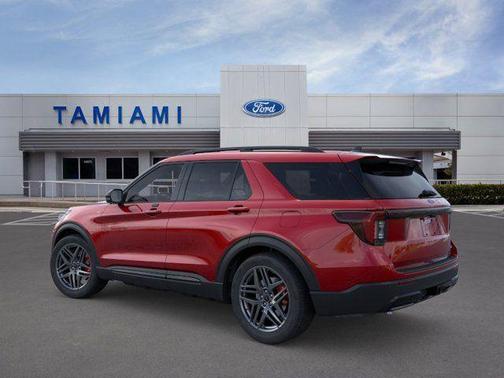 RAPID RED MET TINTED CC 2026 Ford Explorer ST-Line