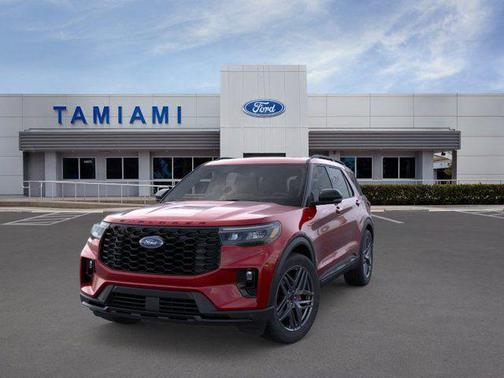 RAPID RED MET TINTED CC 2026 Ford Explorer ST-Line
