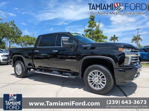 Black 2023 Chevrolet Silverado 2500 High Country