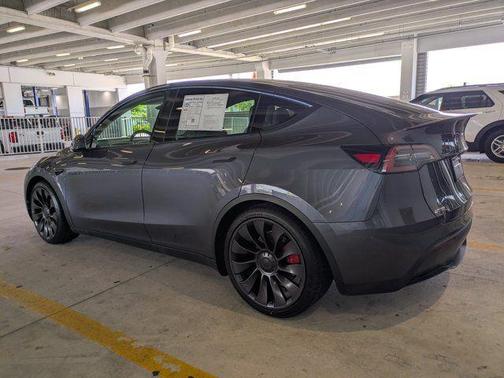 Gray 2023 Tesla Model Y Performance Dual Motor All-Wheel Drive