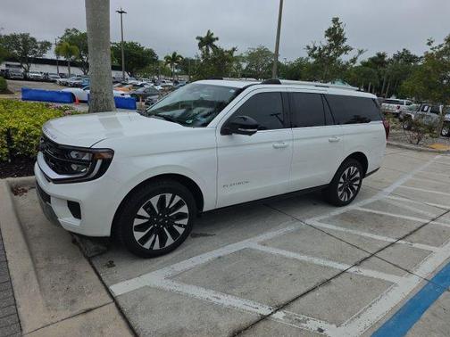 STAR WHITE MET TRI-COAT 2025 Ford Expedition Max Platinum