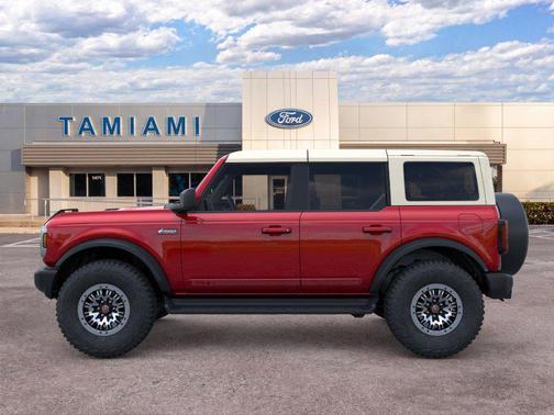 Ruby Red Metallic Tinted Clearcoat 2026 Ford Bronco Outer Banks