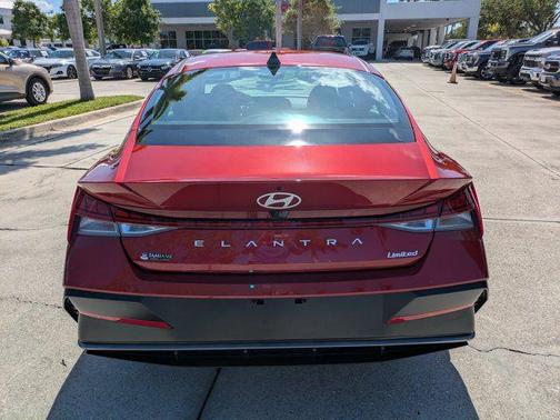Ultimate Red 2025 Hyundai ELANTRA Limited