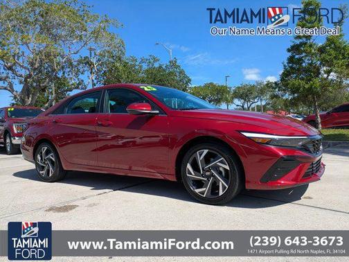 Ultimate Red 2025 Hyundai ELANTRA Limited