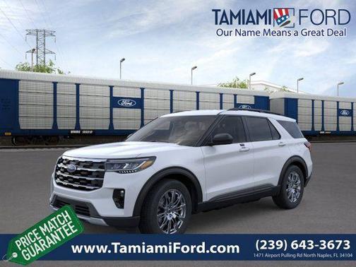 White 2026 Ford Explorer Active