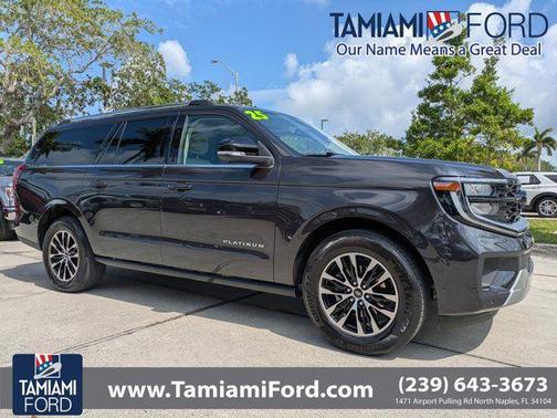 DARK MATTER GREY METALLIC 2025 Ford Expedition Max Platinum