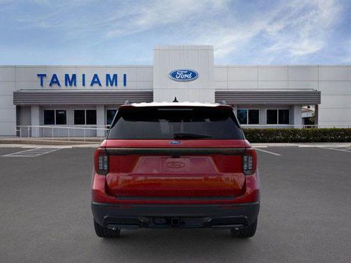 RAPID RED MET TINTED CC 2026 Ford Explorer ST-Line