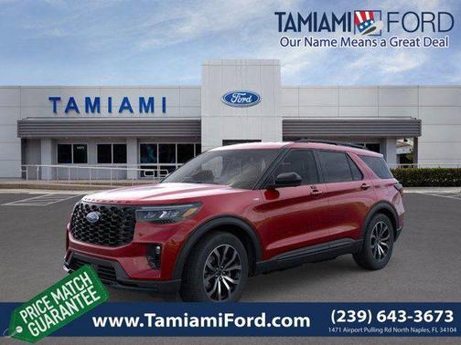 RAPID RED MET TINTED CC 2026 Ford Explorer ST-Line