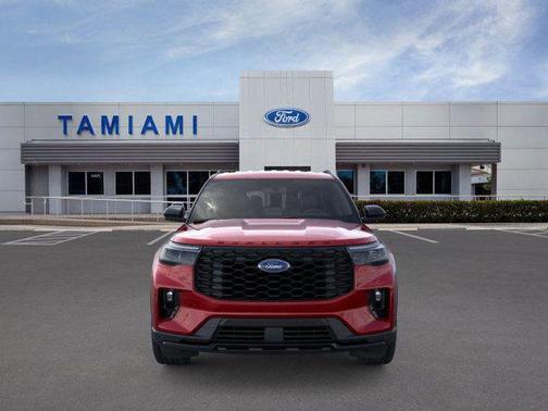 RAPID RED MET TINTED CC 2026 Ford Explorer ST-Line