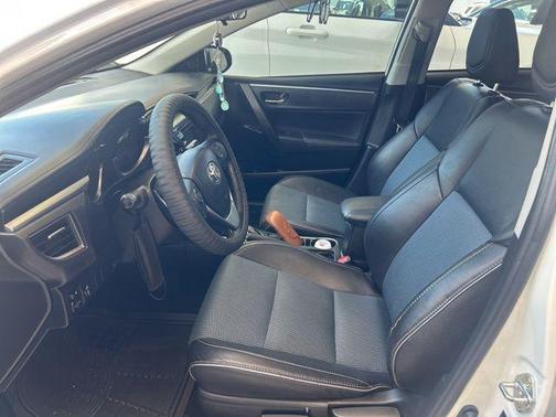 Super White 2016 Toyota Corolla S Plus