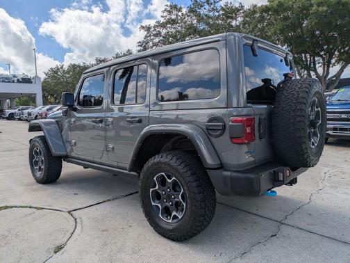 Sting-Gray Clearcoat 2023 Jeep Wrangler 4xe Rubicon