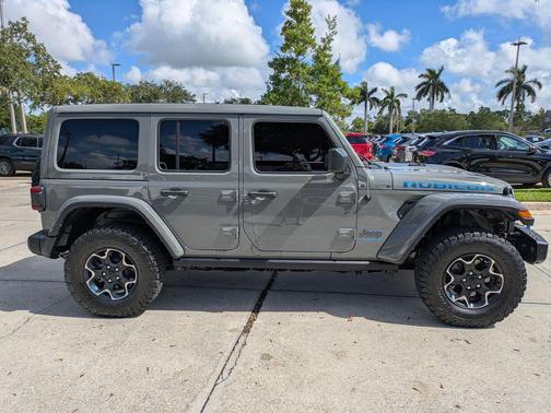 Sting-Gray Clearcoat 2023 Jeep Wrangler 4xe Rubicon