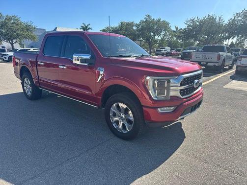 RAPID RED MET TINTED CC 2022 Ford F-150 Platinum