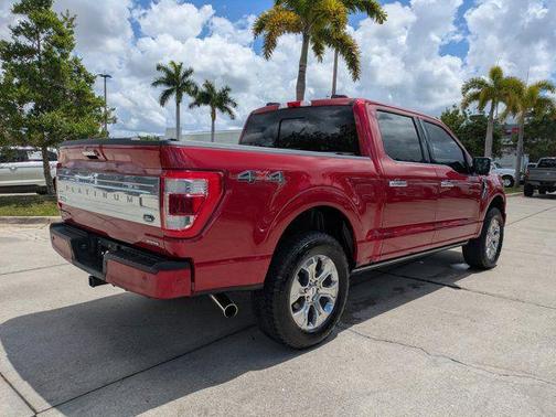 RAPID RED MET TINTED CC 2022 Ford F-150 Platinum