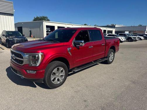 RAPID RED MET TINTED CC 2022 Ford F-150 Platinum