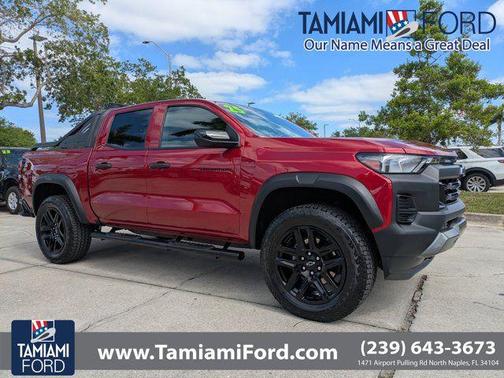 Radiant Red Tintcoat 2025 Chevrolet Colorado Trail Boss