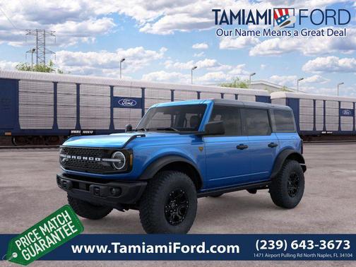 Velocity Blue Metallic 2026 Ford Bronco Badlands
