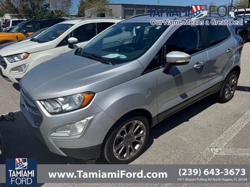 MOONDUST SILVER METALLIC 2019 Ford EcoSport Titanium