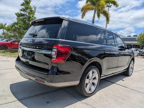 AGATE BLACK METALLIC 2023 Ford Expedition Max King Ranch