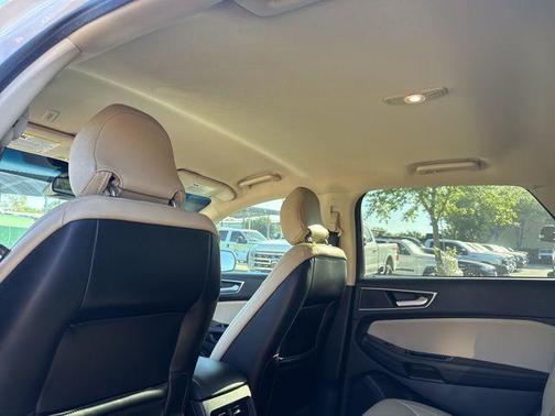 WHITE PLATINUM MET TRI-COAT 2019 Ford Edge SEL