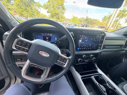 Star White Metallic Tri-Coat 2023 Ford F-450 Limited