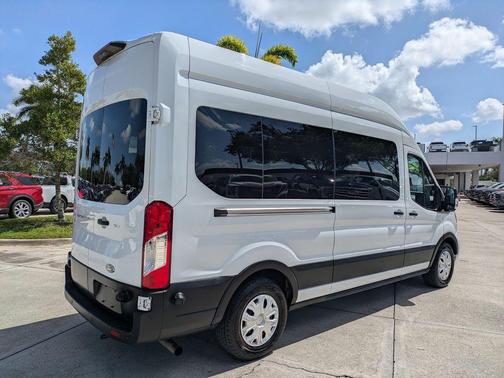 Oxford White 2024 Ford Transit-350 XLT