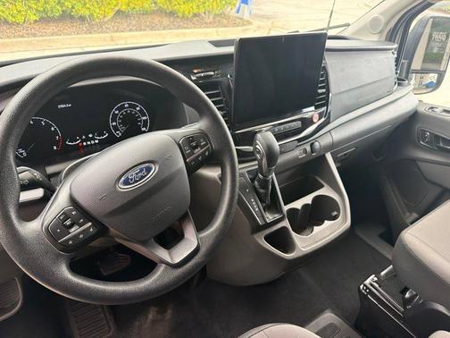 Oxford White 2024 Ford Transit-350 XLT