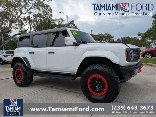 Oxford White 2024 Ford Bronco Raptor
