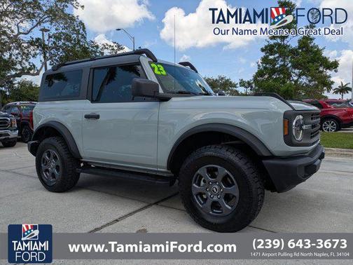 CACTUS GRAY 2023 Ford Bronco Base