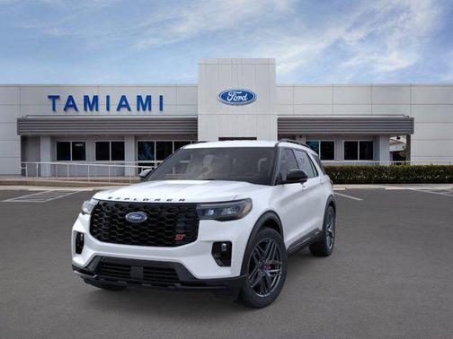 STAR WHITE MET TRI-COAT 2026 Ford Explorer ST