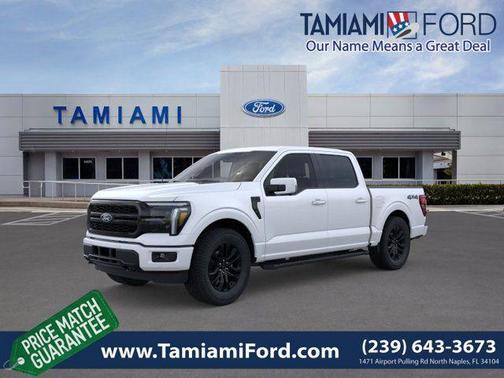STAR WHITE METALLIC TRICOAT 2026 Ford F-150 Lariat