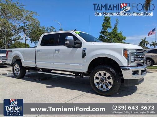 OXFORD WHITE 2019 Ford F-350 Lariat