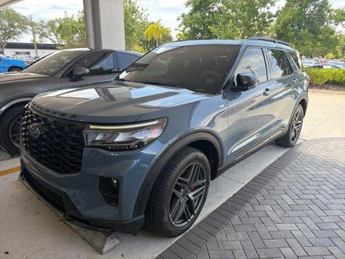 VAPOR BLUE 2025 Ford Explorer ST-Line