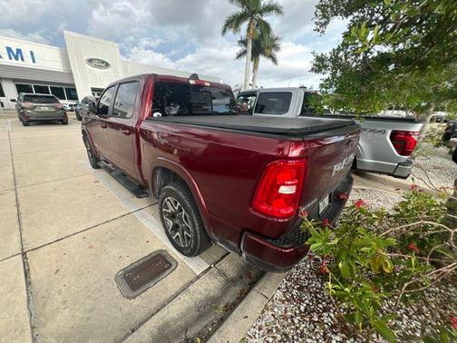 Delmonico Red Pearlcoat 2025 RAM 1500 Laramie