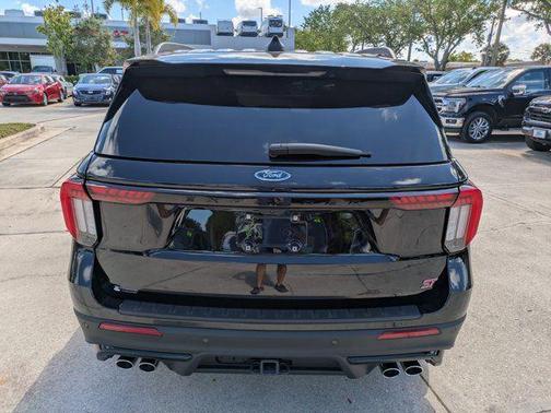 AGATE BLACK METALLIC 2025 Ford Explorer ST