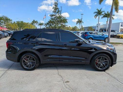 AGATE BLACK METALLIC 2025 Ford Explorer ST