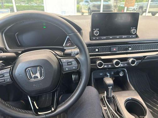 Solar Silver Metallic 2025 Honda Civic Sport