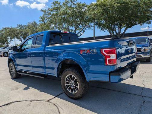 LIGHTNING BLUE 2018 Ford F-150 XLT