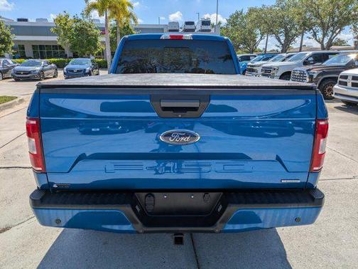 LIGHTNING BLUE 2018 Ford F-150 XLT
