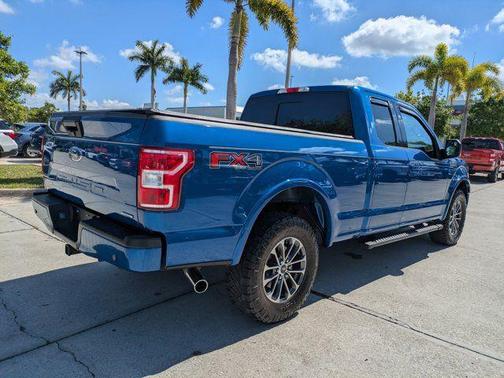 LIGHTNING BLUE 2018 Ford F-150 XLT