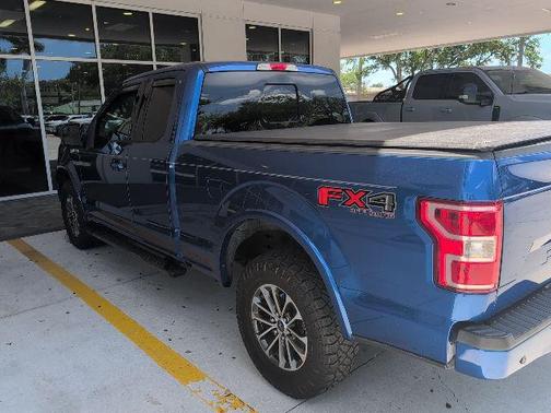 LIGHTNING BLUE 2018 Ford F-150 XLT