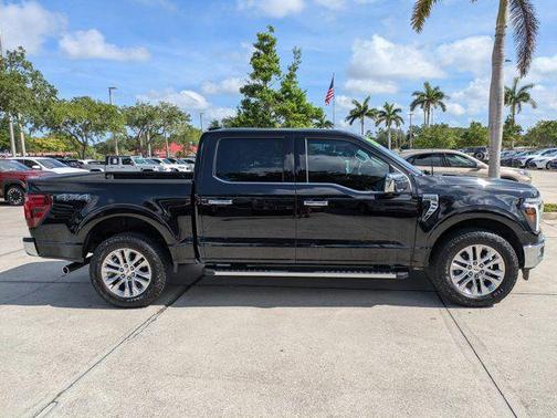 AGATE BLACK METALLIC 2024 Ford F-150 Lariat
