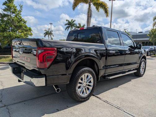 AGATE BLACK METALLIC 2024 Ford F-150 Lariat