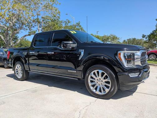 AGATE BLACK METALLIC 2023 Ford F-150 Limited