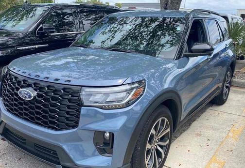 VAPOR BLUE 2025 Ford Explorer ST-Line