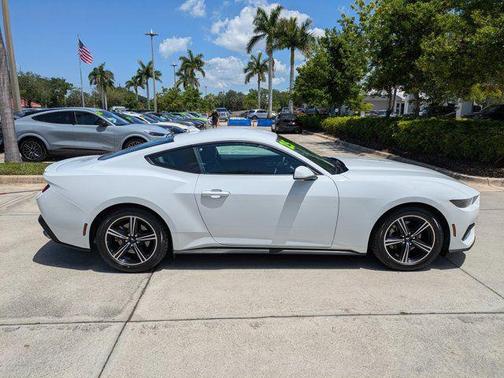 OXFORD WHITE 2025 Ford Mustang EcoBoost Premium