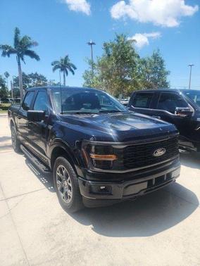 AGATE BLACK METALLIC 2024 Ford F-150 STX